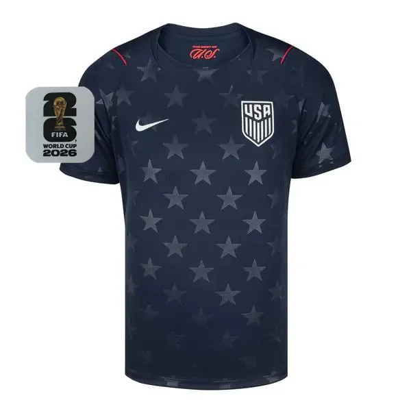 26-27 USA Away Player Version Soccer Jersey(Right-Arm Patch)