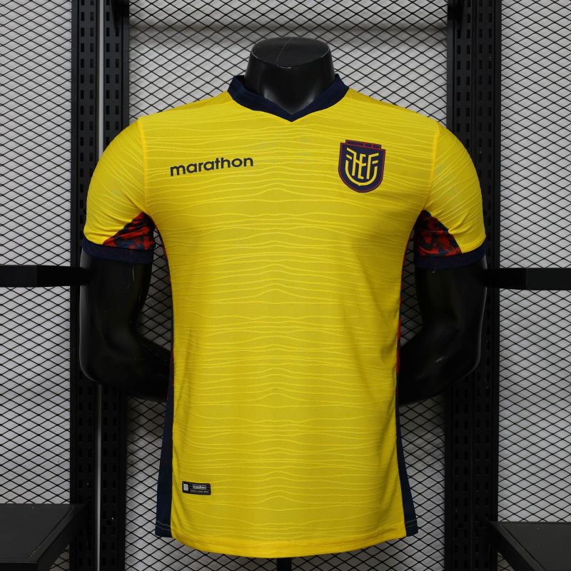 26-27 Ecuador Home Player Version Soccer Jersey