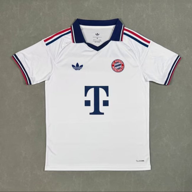 26-27 Bayern White Special Edition Fans Soccer Jersey