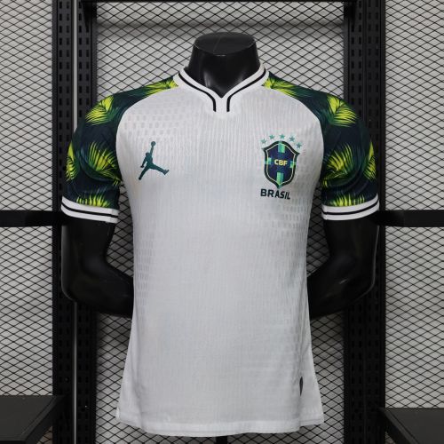26-27 Brazil White Special Edition Player Version Soccer Jersey
