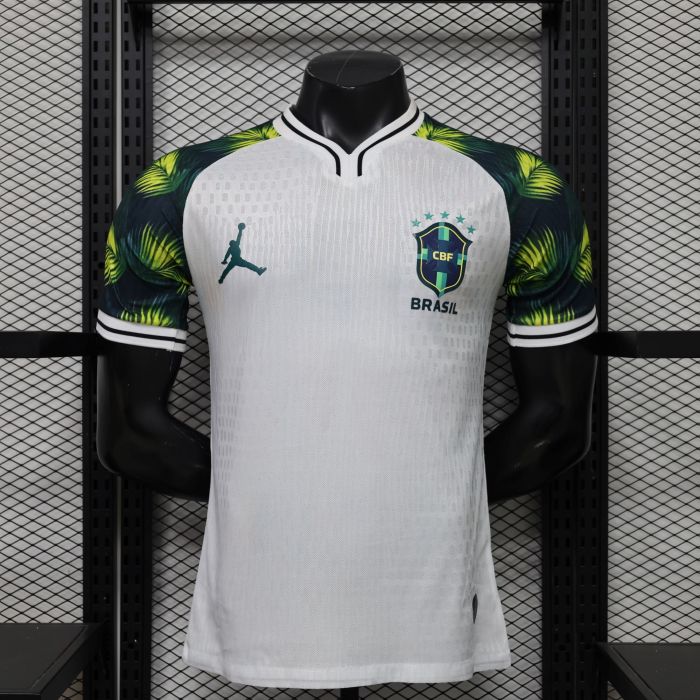 26-27 Brazil White Special Edition Player Version Soccer Jersey