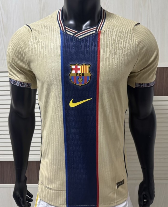 26-27 BAR Earthy yellow Special Edition Player Version Training Shirts