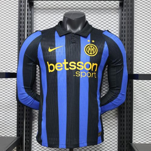 26-27 INT Home Long Sleeve Player Version Soccer Jersey (长袖球员)