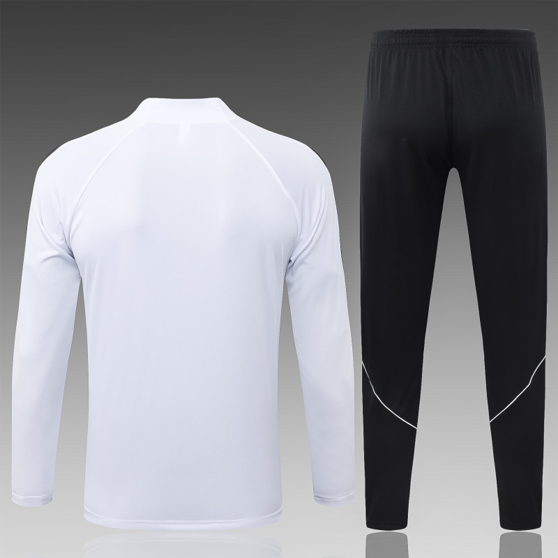 26-27 PSG White Half Pull Tracksuit (半拉链)