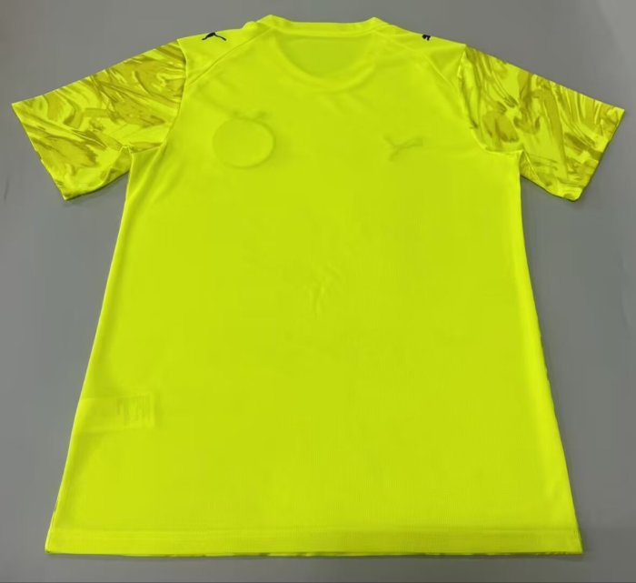 26-27 BaHia Fluorescent Green Goalkeeper Fans Soccer Jersey