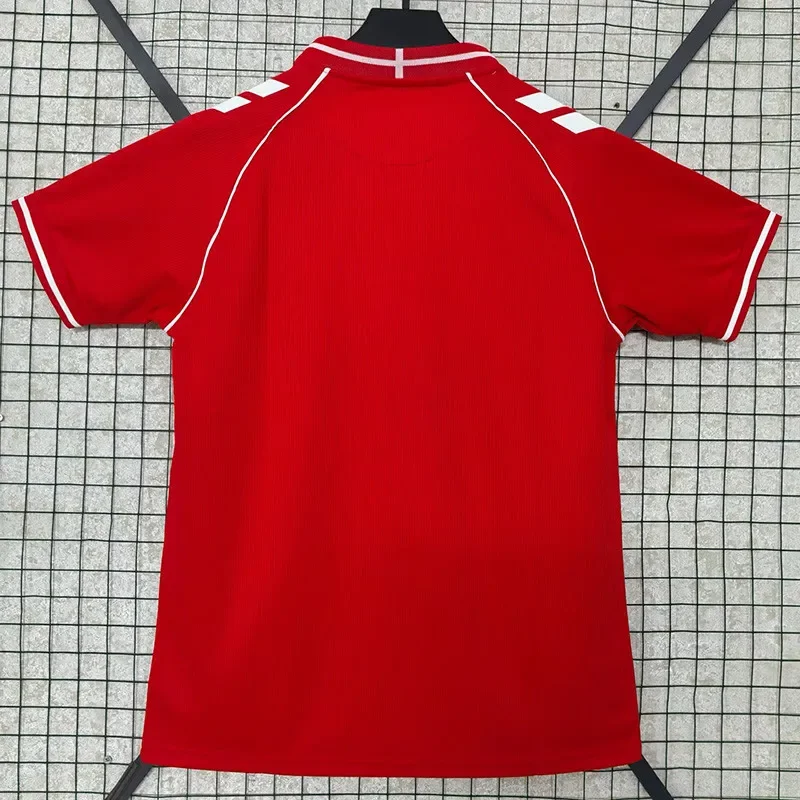 26-27 Denmark Home Fans Soccer Jersey