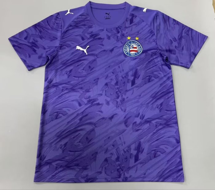 26-27 BaHia Purple Goalkeeper Fans Soccer Jersey