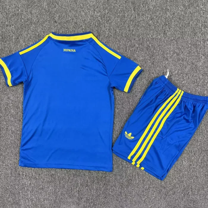 26-27 Ukraine Away Kids Soccer Jersey