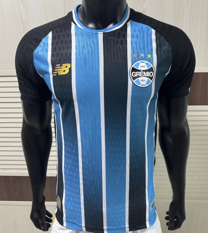 26-27 Gremio Home Player Version Soccer Jersey
