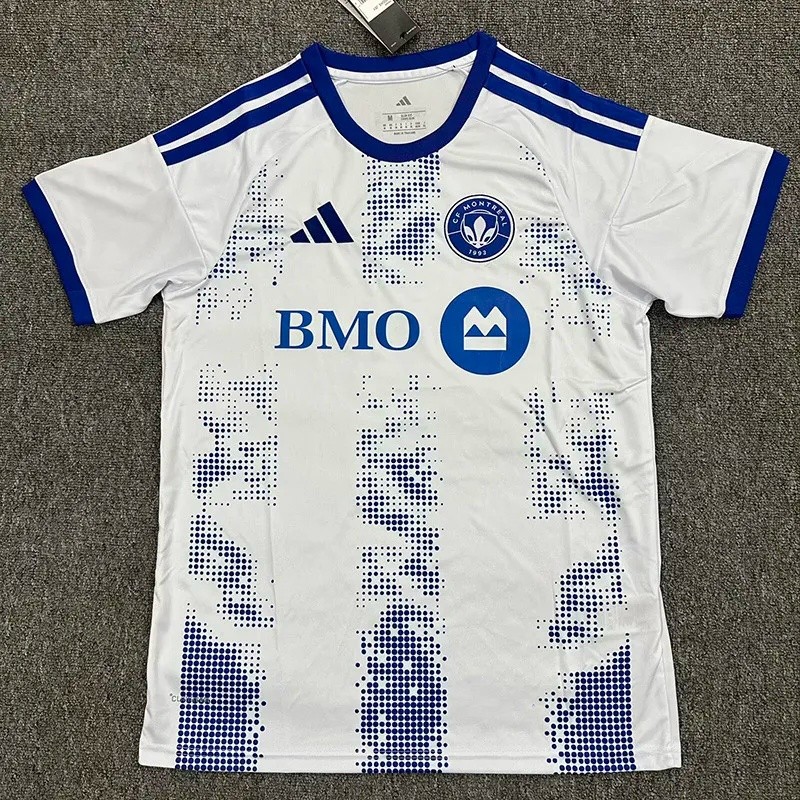 26-27 Montreal CF Away Fans Soccer Jersey(有袖口边)