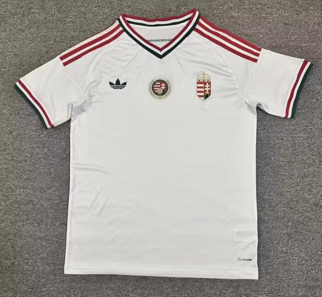 26-27 Hungary Away Fans Soccer Jersey