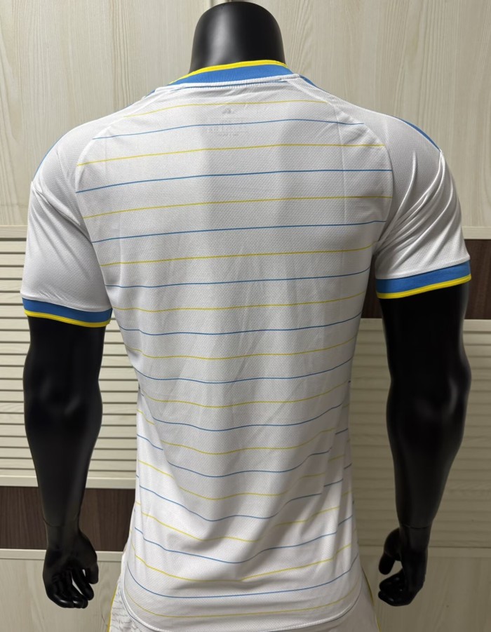 26-27 Leeds United White Special Edition Player Version Soccer Jersey