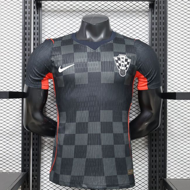 26-27 Croatia Black Special Edition Player Version Soccer Jersey
