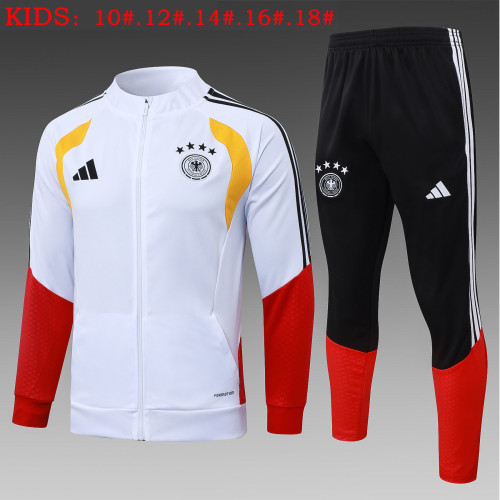 26-27 Germany White Kids Jacket Tracksuit (童装)