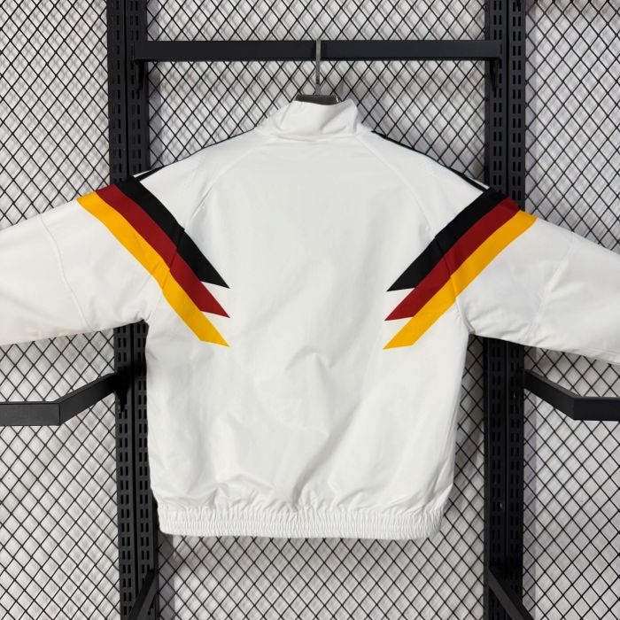26-27 Germany White Windbreaker