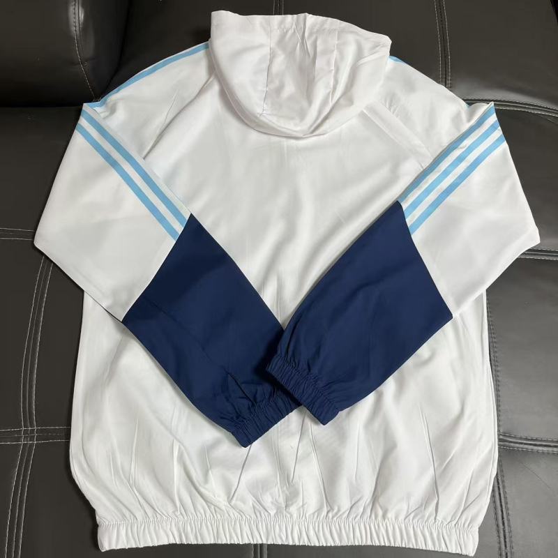 26-27 Germany White Windbreaker