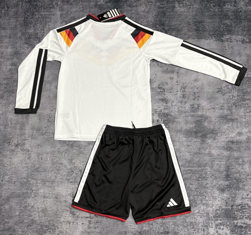 26-27 Germany Home Kids Long Sleeves Soccer Jersey