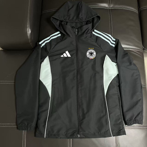 26-27 Germany Black Windbreaker