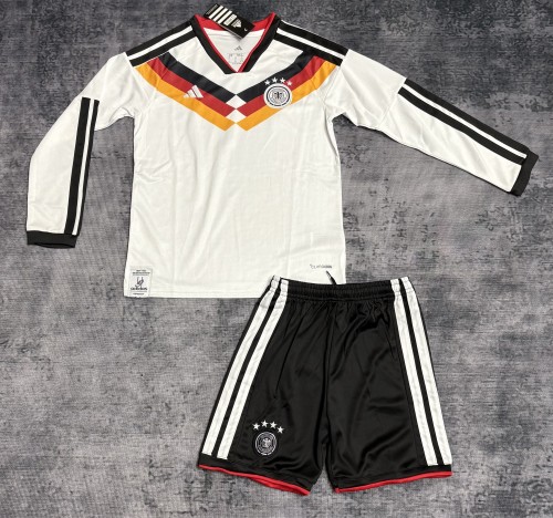 26-27 Germany Home Kids Long Sleeves Soccer Jersey