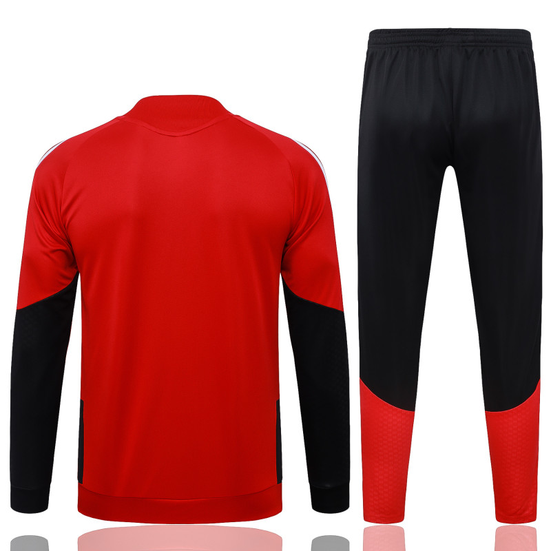 26-27 Germany Red Kids Half Pull Tracksuit (童装)(半拉链)