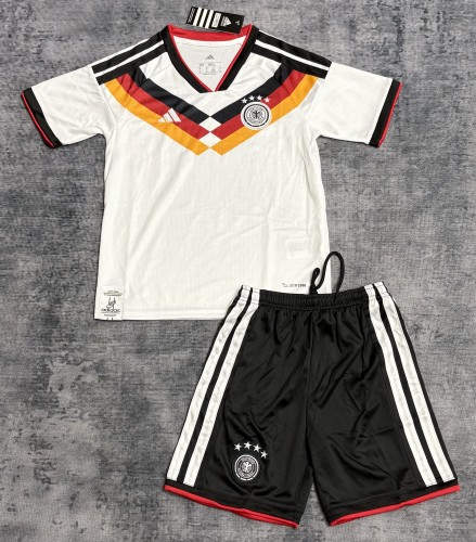 26-27 Germany Home Kids Soccer Jersey