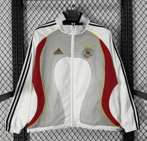 26-27 Germany White Windbreaker