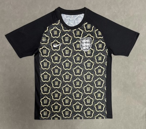 26-27 England Black Limited Edition Pre-Match Training shirts