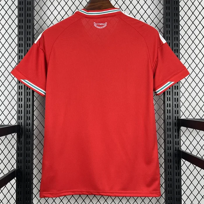 26-27 Wales Home Fans Soccer Jersey
