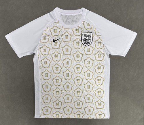 26-27 England White Limited Edition Pre-Match Training shirts