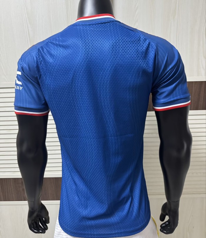 26-27 Man Utd Blue Special Edition Player Version Soccer Jersey (红边)