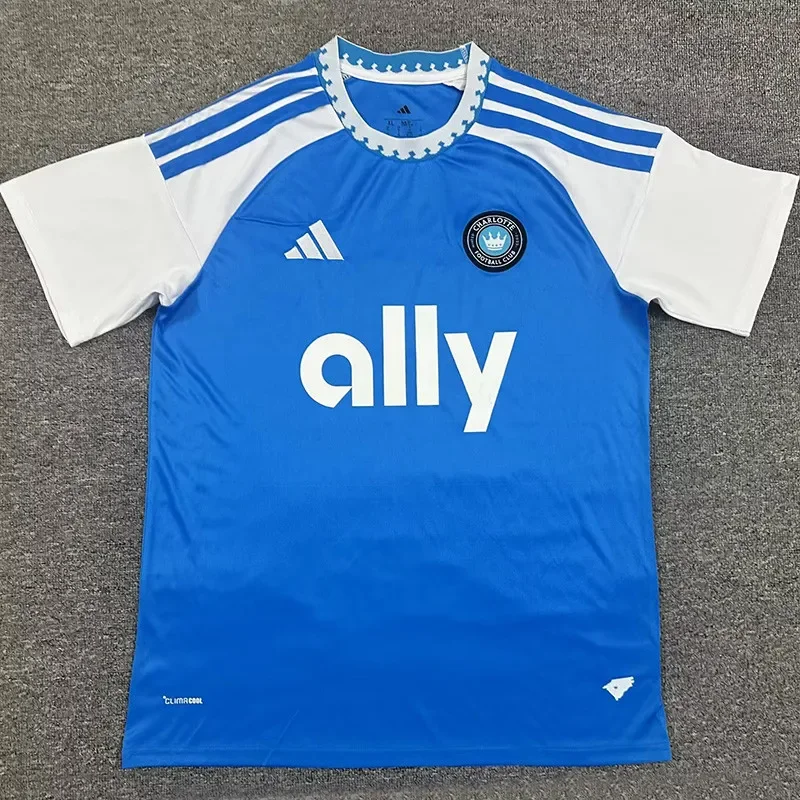26-27 CHarlotte FC Home Fans Soccer Jersey
