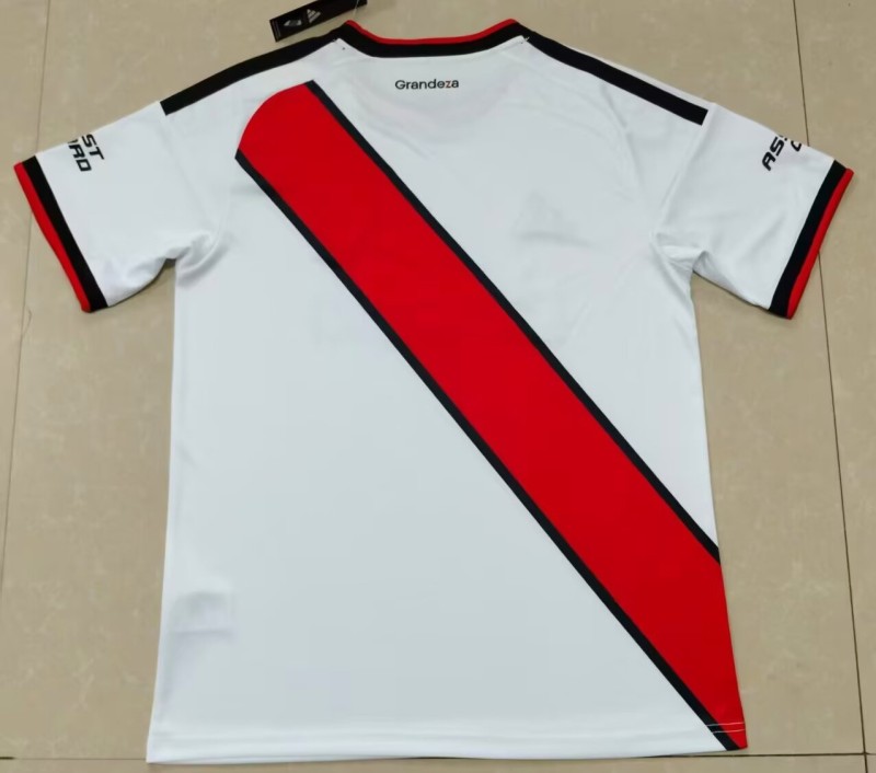 26-27 River Plate Home Fans Soccer Jersey (双袖广告)