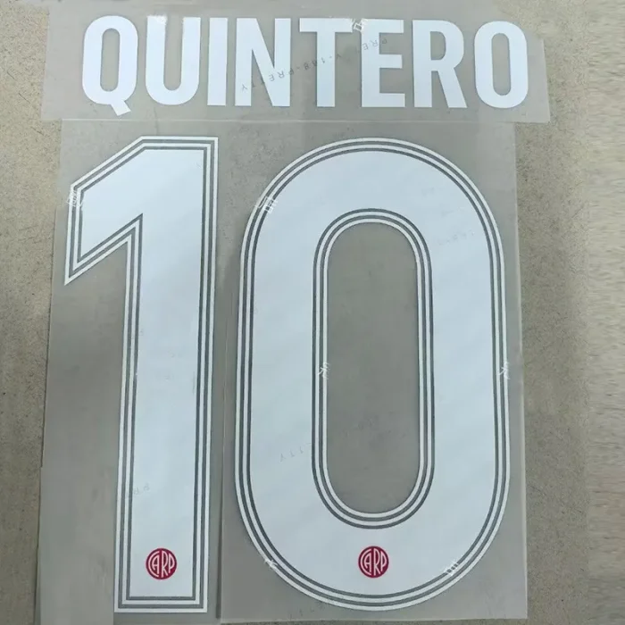 26-27 River Plate Home Player Version Soccer Jersey (双袖广告)