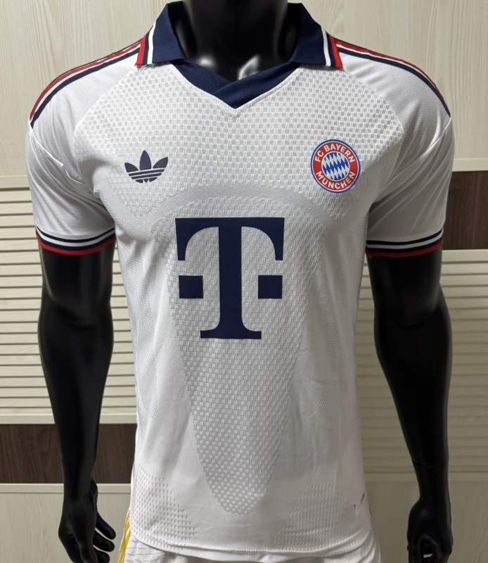 26-27 Bayern White Special Edition Player Version Soccer Jersey