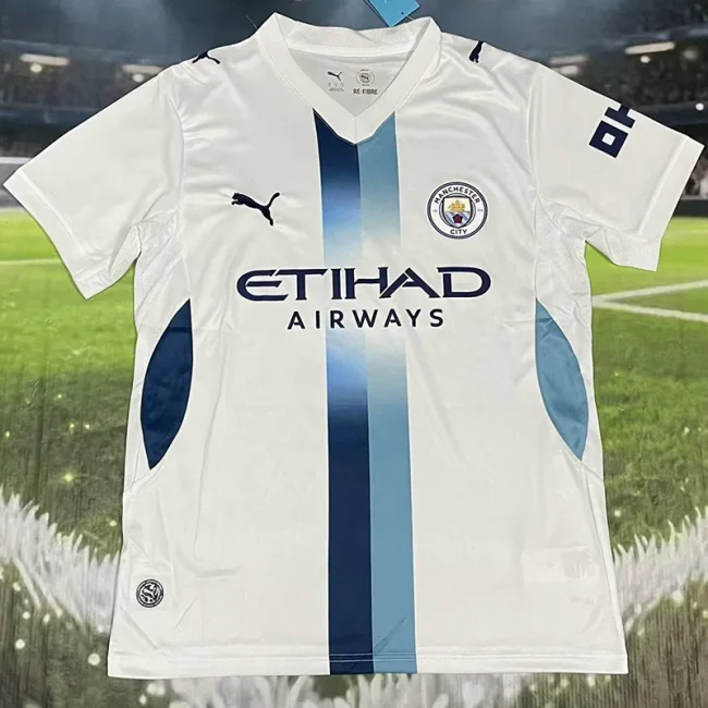 26-27 Man City Third Fans Soccer Jersey