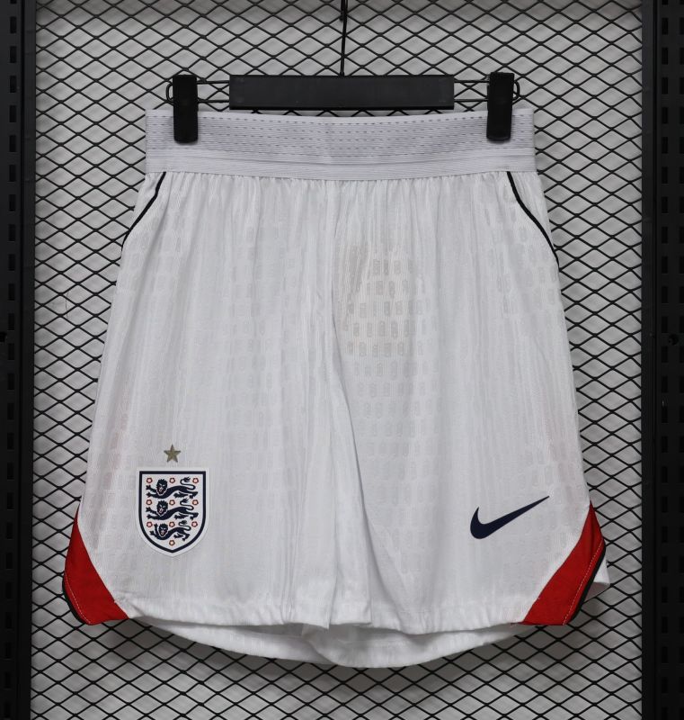 26-27 England Home Player Version Shorts Pants(球员短裤)