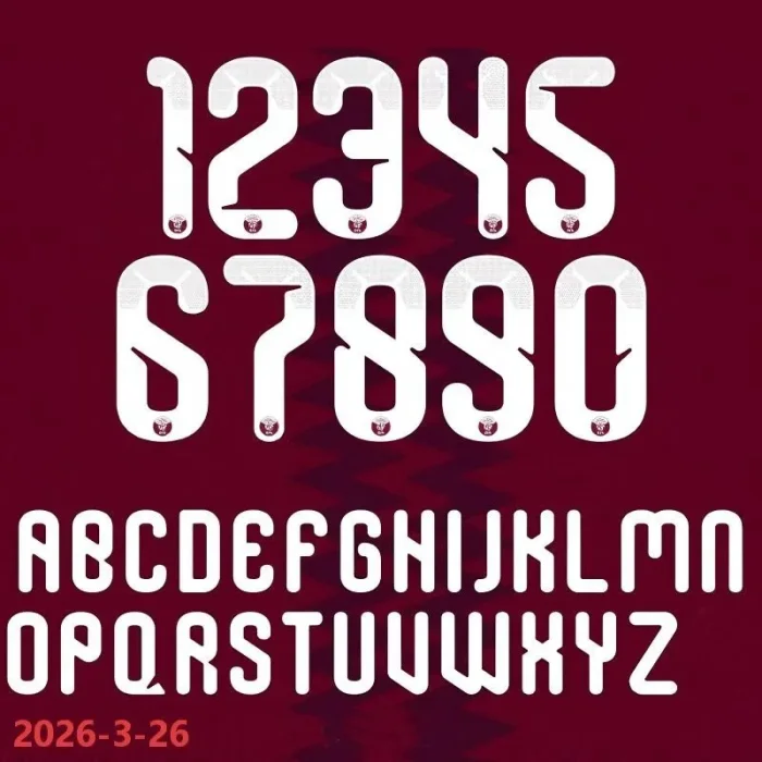 26-27 Qatar Home Player Version Soccer Jersey
