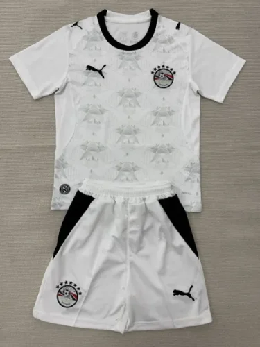 26-27 Egypt Away Kids Soccer Jersey