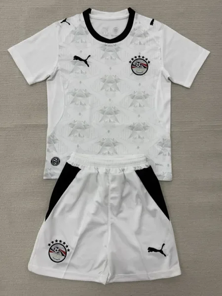 26-27 Egypt Away Kids Soccer Jersey