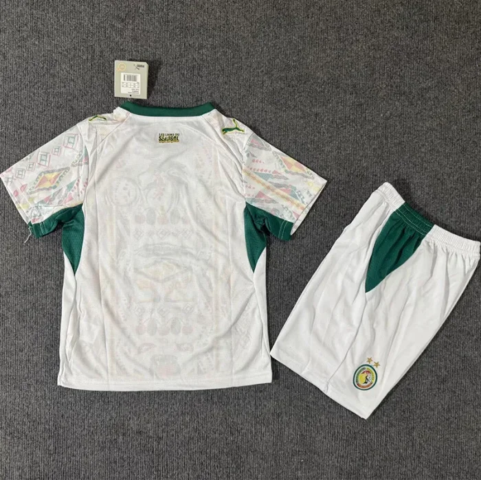 26-27 Senegal Home Kids Soccer Jersey