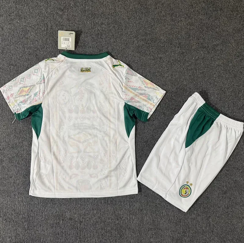 26-27 Senegal Home Kids Soccer Jersey