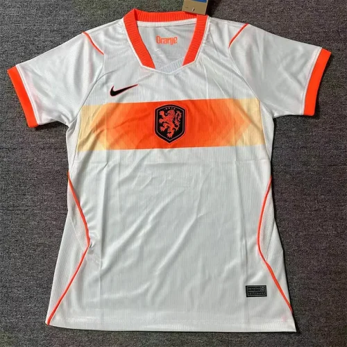 26-27 Netherlands Away Women Soccer Jersey (女)