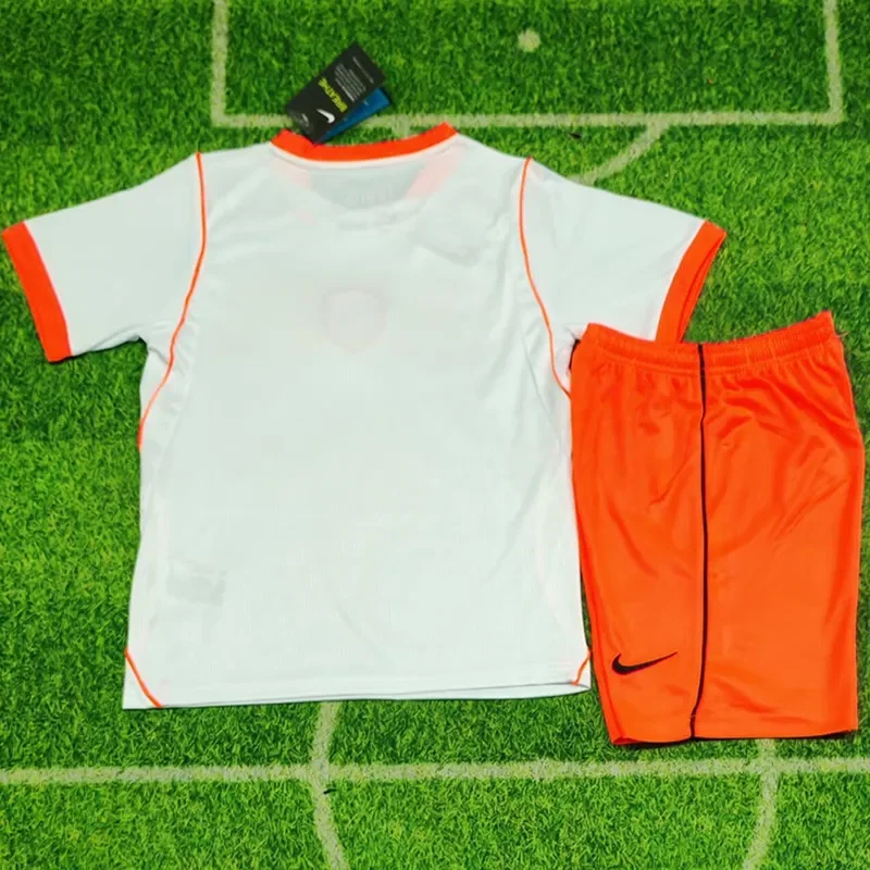 26-27 Netherlands Away Kids Soccer Jersey