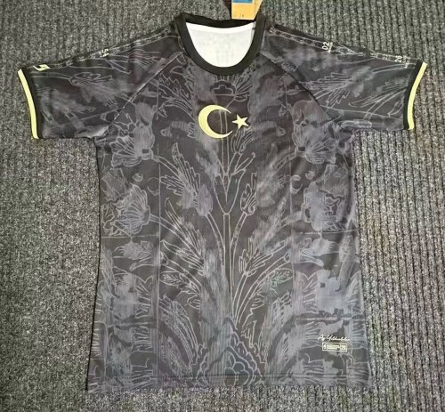 26-27 Turkey Black Special Edition Fans Soccer Jersey