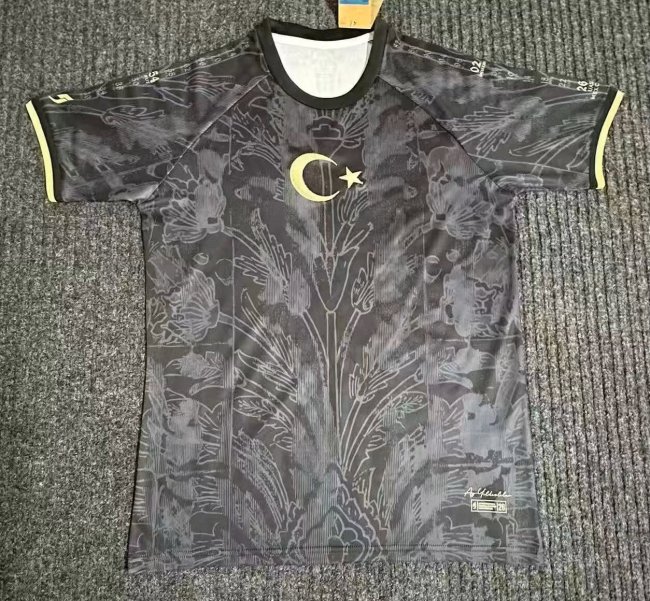 26-27 Turkey Black Special Edition Fans Soccer Jersey