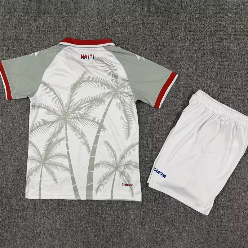 26-27 Haiti Away Kids Soccer Jersey