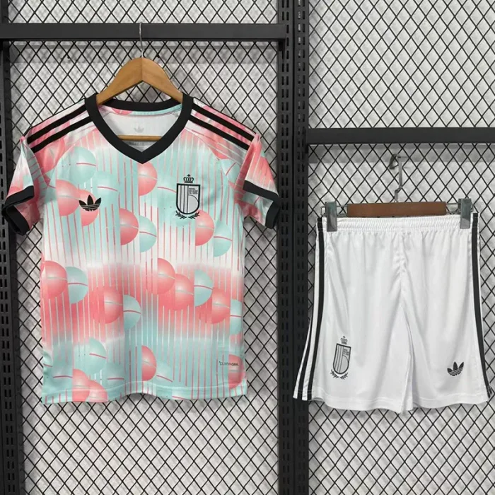26-27 Belgium Away Kids Soccer Jersey