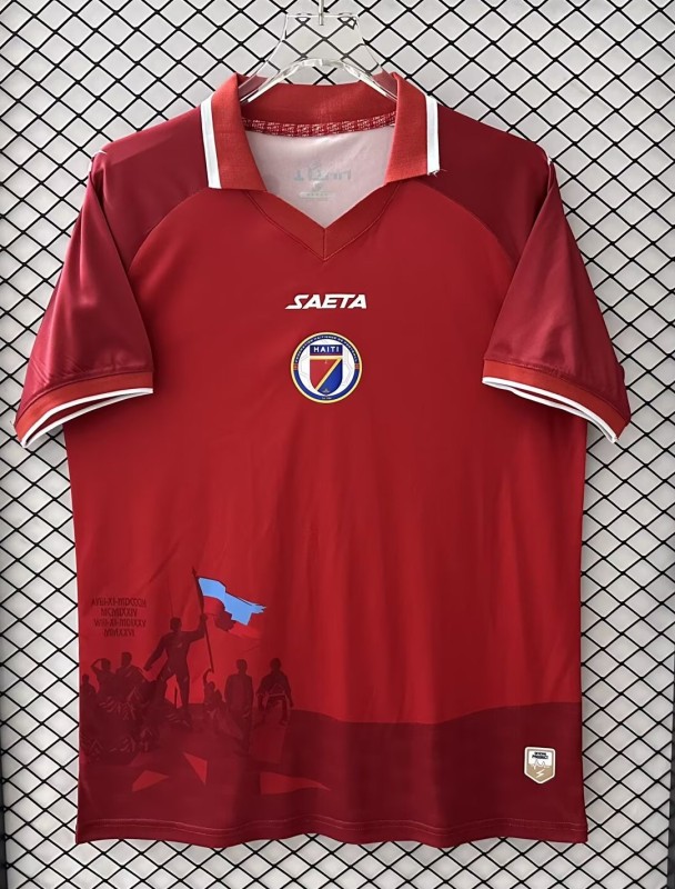 26-27 Haiti Third Fans Soccer Jersey