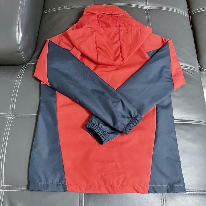 26-27 Belgium Red Windbreaker