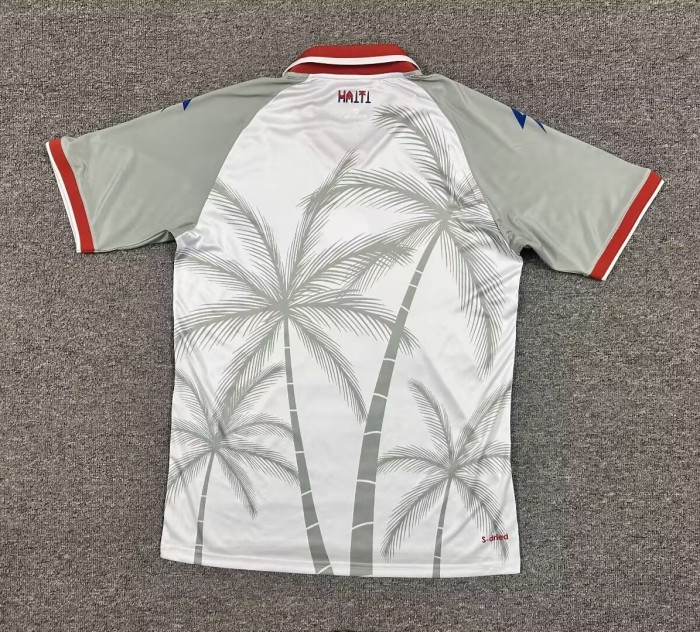 26-27 Haiti Away Fans Soccer Jersey